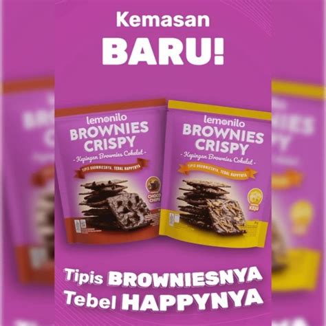 Jual BROWNIES CRISPY LEMONILO Shopee Indonesia