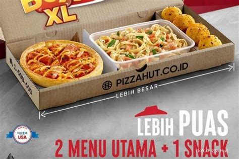 Berita Terkini Momsmoney Id Terkait Menu Baru Pizza Hut My Box Xl