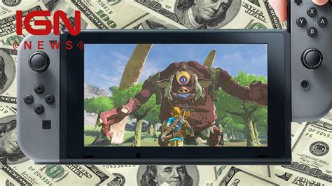 Nintendo Switch Legend Of Zelda Breath Of The Wild Launch Sales