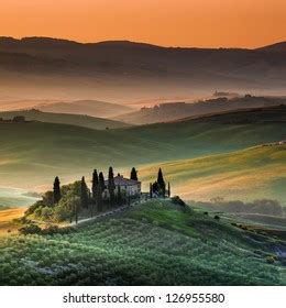 Tuscany Italy Landscape Stock Photo 126955580 | Shutterstock