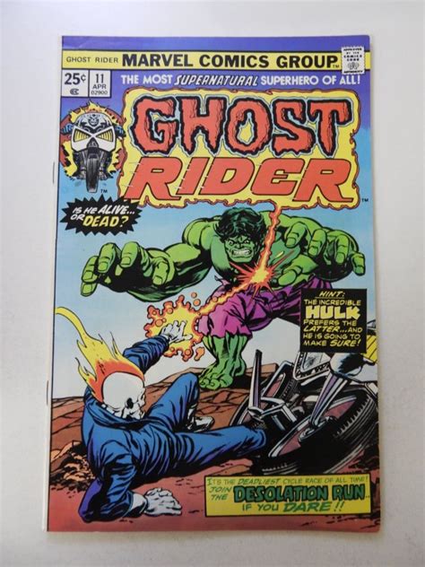 Ghost Rider 11 1975 FN VF Condition MVS Intact Comic Books