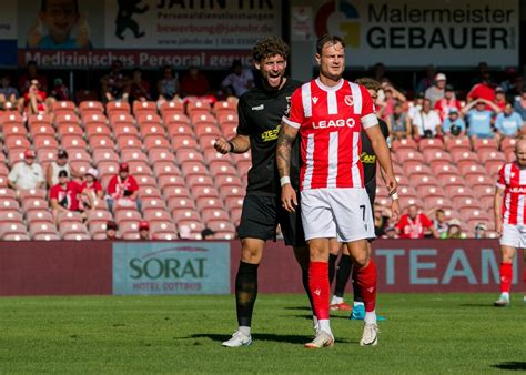 Rorig Borgmann Energie Cottbus Holt Drittliga Sieg Gegen Aachen