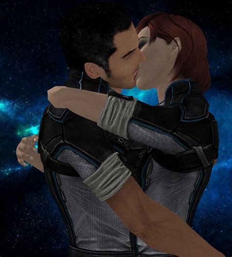 Commission Shepard And Kaidan By Vermillionvalkyrie On Deviantart