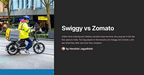 Swiggy vs Zomato