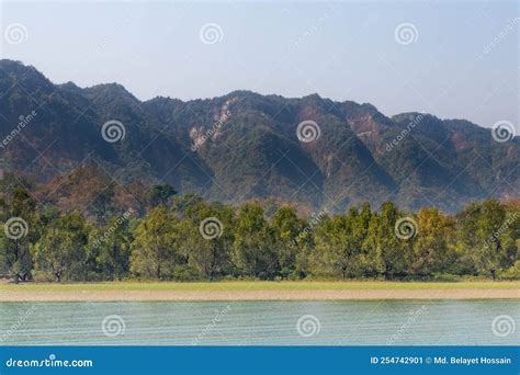 Beautiful Landscape, Mountains, River at Teknaf, Bangladesh Stock Image - Image of landscape ...