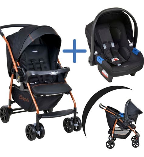 Carrinho De Bebê Reversivel Travel System Rio K Burigotto MercadoLivre