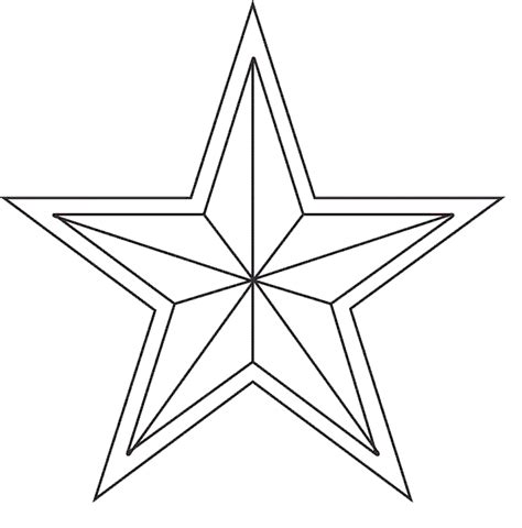 Free Printable Star Coloring Pages For Kids