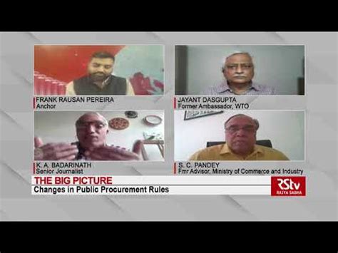 Changes In Public Procurement Rules Rstv Big Picture Analysis For