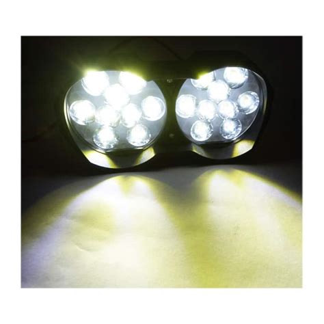 Foco Neblinero Led Doble Watt Para Moto Lm Volt