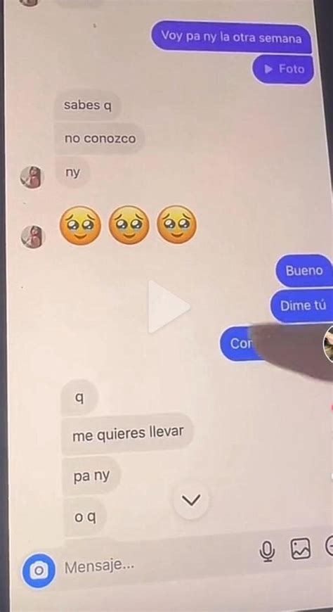 Los pantallazos de las conversaciones de Beéle con Isabella Ladera en