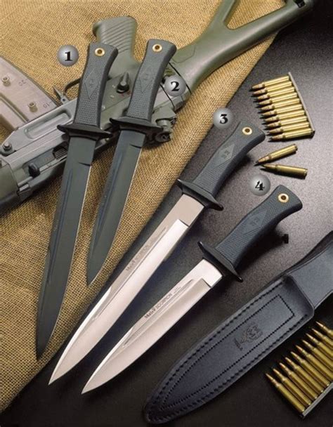 Muela Scorpion knives. Combat knives