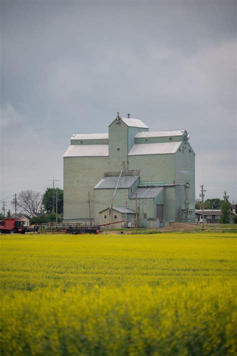 Old Wheat Pool Grain Elevator Trochu Editorial Image Image Of