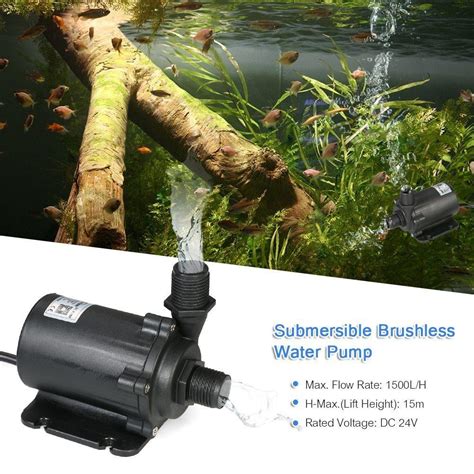 Waterproof Brushless Ls Electric Water Pump With External Controller