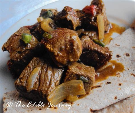 The Edible Journey Ethiopian Beef Tibs