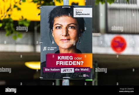 Stuttgart Germany Rd Jun An Election Poster By Sahra