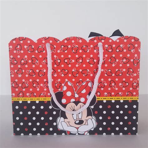 Sacolinhas Minnie Vermelha G Elo Produtos Especiais