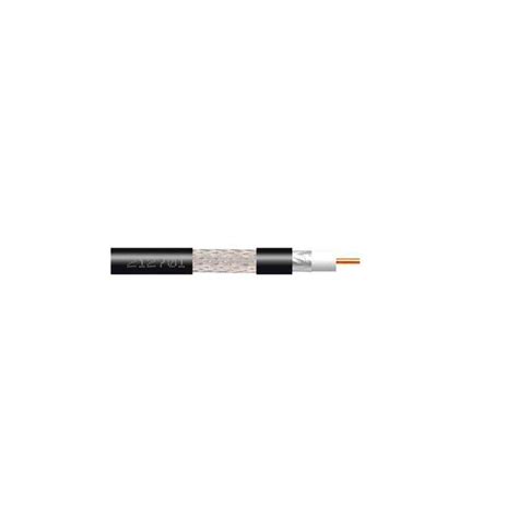 Bobina De Cart N M Cable Coaxial Cxt Eca A Vatc A Negro Televes