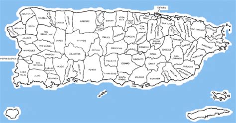 PR Mapa De Pueblos