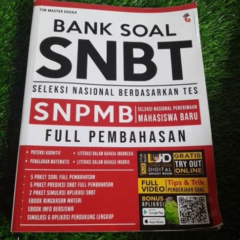 Jual Buku Bank Soal Snbt Snpmb Full Pembahasan Shopee Indonesia