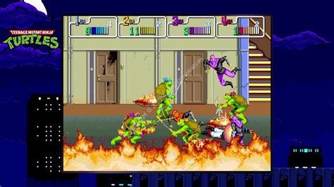 Teenage Mutant Ninja Turtles The Cowabunga Collection Ps4 بازی لاک پش