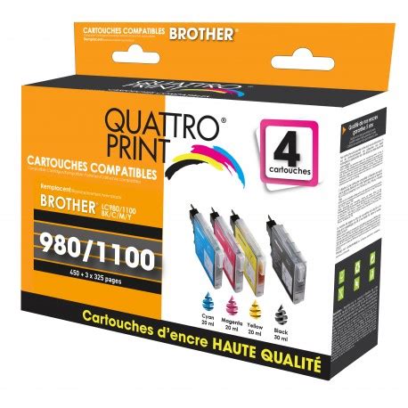 Pack De Cartouches Compatibles Brother Lc Lc