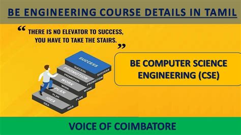 Be Computer Science And Engineeringcourse Details In Tamil