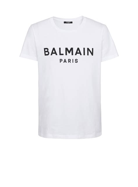 Balmain Paris T Shirt White Men Balmain