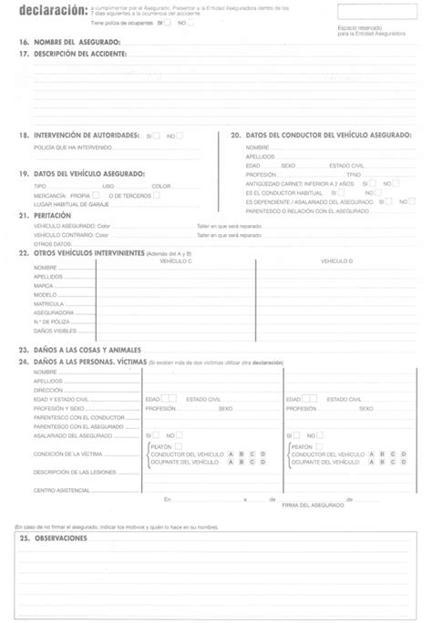 Cómo Rellenar Un Parte De Accidente Amistoso Despacho De Abogados