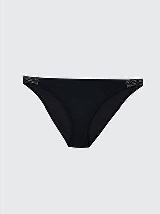 Siyah Kadın Düz Bikini Alt S JA Z CVL LCW