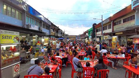 Johor Jaya Night Market Food Street Malaysia Johor Bahru