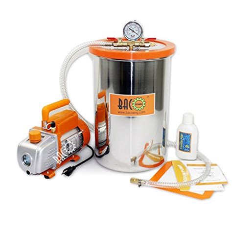 Bacoeng Vacuum Chamber Kit With Vacuum Pump Hvac