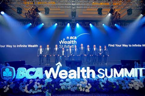 Bca Resmi Dibuka Bca Wealth Summit 2023 Ajak Nasabah Dan Masyarakat