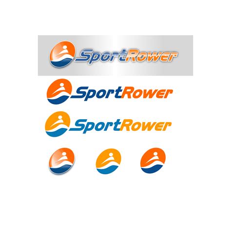 Sport Rower logo by Kirill on Dribbble
