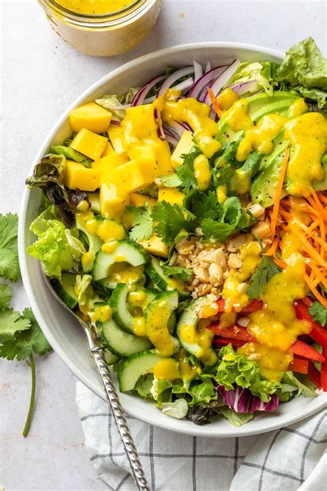 Thai Salad With Peanut Coconut Dressing Artofit