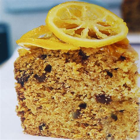 Slice Of Date Orange Cake Jules Of The Kitchen