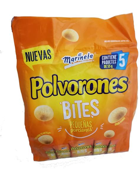 Amazon Marinela Polvorones Bites Irresistible Mexican Orange