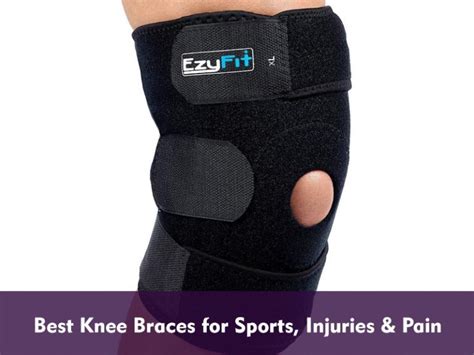 Best Knee Braces For Sports Injuries Pain