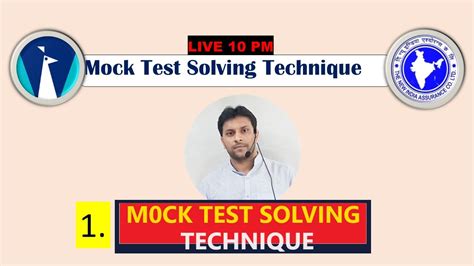 PRELIMS MAINS EXAM ORIENTED Mock Test Solving Technique IBPS NICL