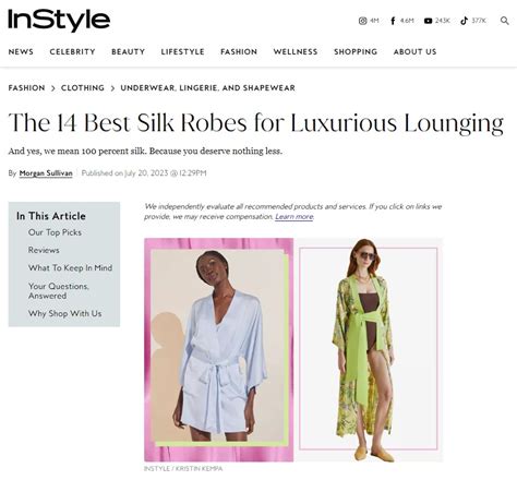 Best Silk Robes Of For Luxurious Lounging Julianna Rae