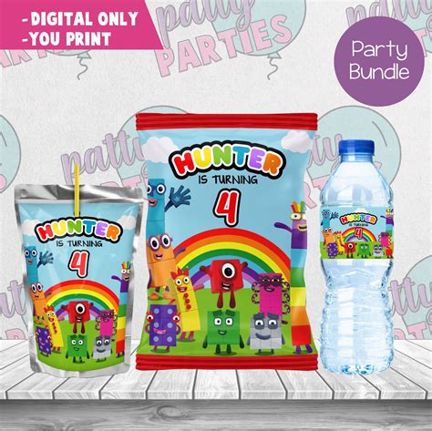 NUMBERBLOCKS PARTY BUNDLE Party Bundles, Birthday Supplies, Block Party ...