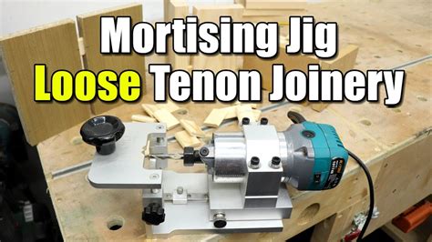 Handheld Mortising Jig For Your Router Loose Tenon Joinery Without