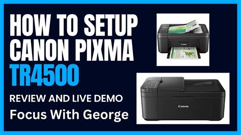 How To Setup Canon Pixma Tr In Review And Live Demo Canon