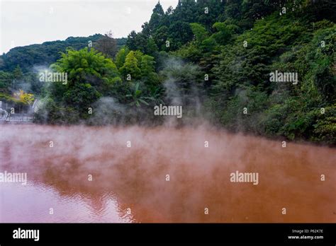 The Chinoike Jigoku Blood Pond Hell Is One Of Eight Beppu Hot Spring Onsen The Most Famous