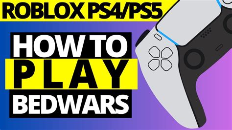 How To Play Bedwars On Playstation Roblox Ps4 Ps5 Youtube