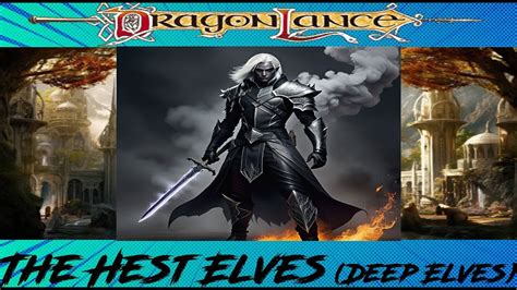 The Hest Elves Dragonlance Lore Elves Youtube