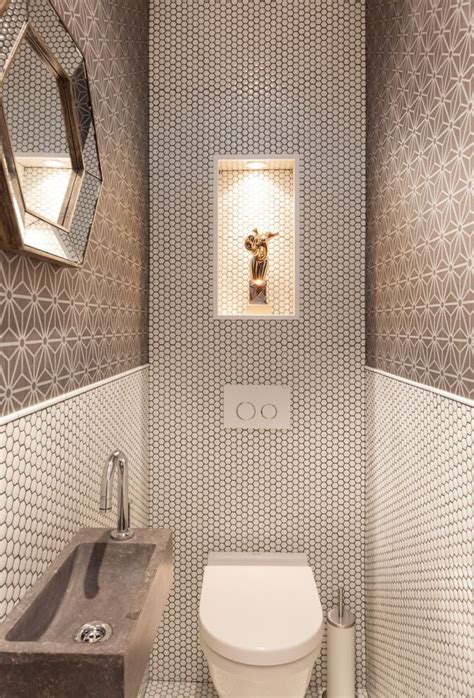 серо-белый туалет | Baños pequeños, Decoración de unas, Cuartos de ...