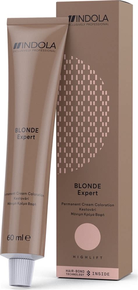 Indola Крем краситель для волос перманентный Color Blonde Expert Highlift мл