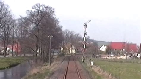 DB Führerstandmitfahrt Nettetalbahn Seesen Bornum Bockenem Derneburg