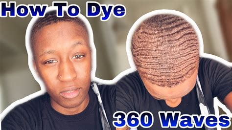 How To Dye Your 360 Waves Youtube