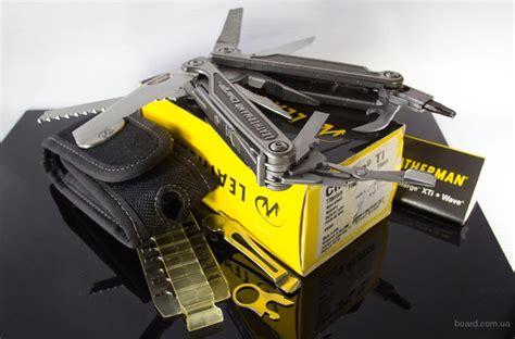 Продам leatherman charge ti + чехол, биты, клипса! легкий б/у состояние ...